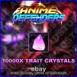 Anime Defenders Trait Crystals Rerolls 100x 10000x CHEAP AND FAST