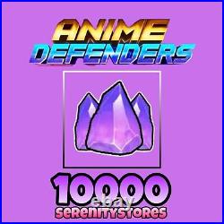 Anime Defenders Trait Crystals Rerolls 100x 10000x ROBLOX FAST&CHEAP