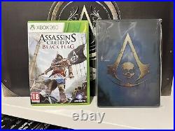 Assassins Creed 4 Black Flag Collectors Black Chest Edition + Statue Xbox 360