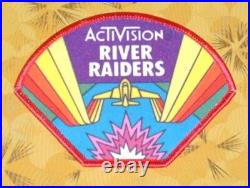 Atari Video Game Vintage 80's Activision Award Patch River Raiders