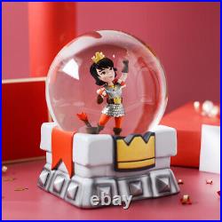 Authentic Supercell Clash Royale Princess Shining Snow Globe Limited Edition
