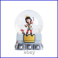 Authentic Supercell Clash Royale Princess Shining Snow Globe Limited Edition