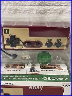 Banpresto Nintendo Prize Collection LUIGI Golf Family Computer Toy SUPER RARE