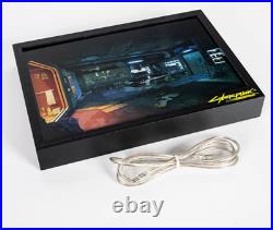 CYBERPUNK EDGERUNNERS DAVID'S APARTMENT SHADOWBOX brand new