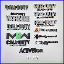 Call of Duty COD Modern Warfare Black Ops Warzone 3D printed models Logo Lerpo3D