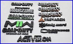 Call of Duty COD Modern Warfare Black Ops Warzone 3D printed models Logo Lerpo3D