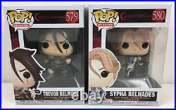 Castlevania Funko Vlad Dracula Adrian Tepes Sypha Trevor Figure Bundle Set NEW