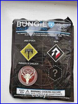 Destiny/Bungie Series 4 Rise of Iron Collectible Pins Sealed New Rare