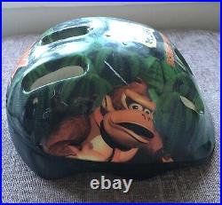 Donkey Kong Country Nintendo BMX Bicycle Helmet 1990's Extremely Rare