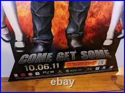 Duke Nukem Forever Video Game Standee Xbox 360 PlayStation 3 Advertisment RARE