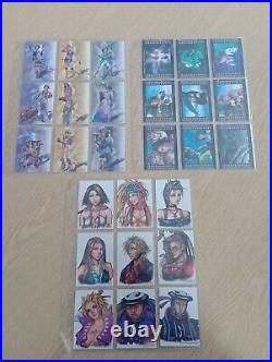 Final Fantasy 10-2 Art Museum Card Lot Of 108 Rare Set From Japan (2003)