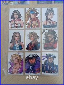 Final Fantasy 10-2 Art Museum Card Lot Of 108 Rare Set From Japan (2003)