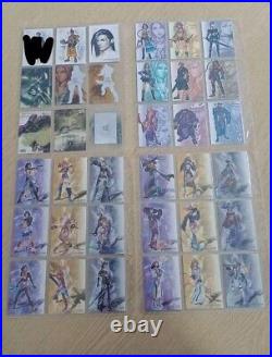 Final Fantasy 10-2 Art Museum Card Lot Of 108 Rare Set From Japan (2003)