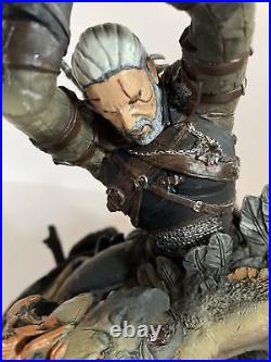 GERALT STATUE ONLY The Witcher 3 Wild Hunt Collectors Edition DAMAGED SEE PHOTOS