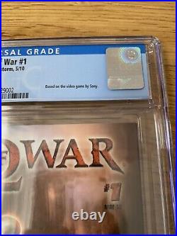GOD OF WAR 1 9.6 CGC GRADED COMIC BOOK 1st APP KRATOS PLAYSTATION 1st print