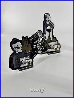 GTA 3 Grand Theft Auto III 10th Anniversary Stickers Decals Promo Lot Of 5 PS2
