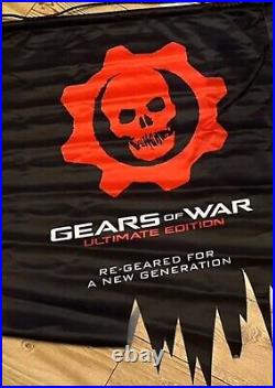 Gears of War Rare games conversation cloth hanging flag, New