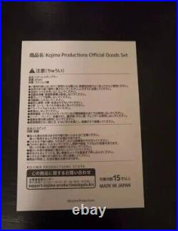 Kojima Productions Official Goods Set 2016 Promotional Box No T-Shirt