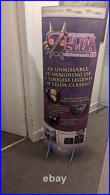 Legend of Zelda Majora Mask Promo Store Official Standee Display N64 / 3DS Rare