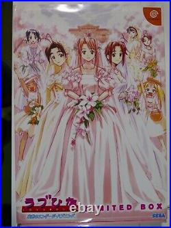 Love Hina Totsuzen no Engeji Happening Limited Edition Sega Dreamcast BOX