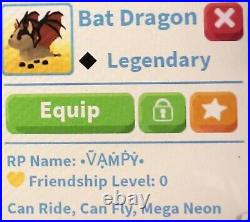 Mega Bat Dragon, Mega Giraffe, Mega Parrot, Adopt Me? Cheapest On eBay