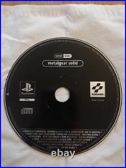Metal Gear Solid Error Demo Disk metalgear. Very rare
