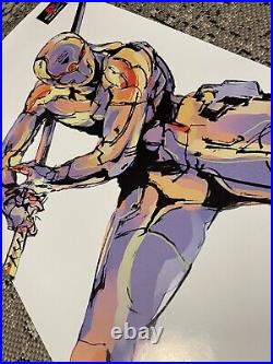 Metal Gear Solid Gray Fox 1998 Official Store Promo Poster 80cm X 30cm Kojima