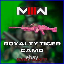 Mw3 Royalty Tiger Camo Instant Delivery All Platforms