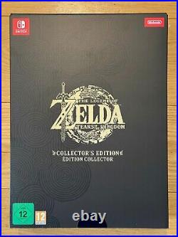 New Zelda Tears of the Kingdom Collector's Edition Mega Bundle with Game