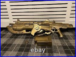 Official NECA Gears of War Golden Chainsaw Lancer 36-Inch Prop Replica