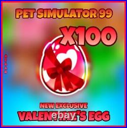 PET SIMULATOR 99 (PET SIM 99 PS99) Exclusive Valentine Egg CHEAPEST