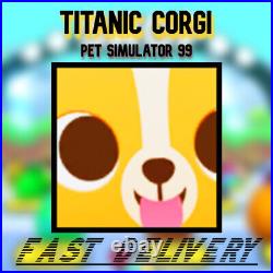 PS99 / Pet Simulator 99 TITANIC PETS CHEAPEST ON EBAY Quick Delivery