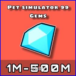 Pet Simulator 99? Gems 1m-500m? Fast and reliable PS99 (pet sim 99)? Cheap
