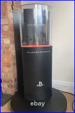 Playstation 3 Backlit Kiosk, PS3 Demo Unit. Display Stand. Event Case. Gamestore
