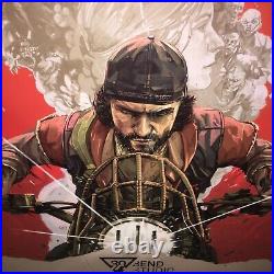 Playstation Days Gone Rare 30th Anniversary Limited Poster Oliver Barrett New