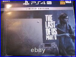 Playstion 4 Pro 1tb Black, In Last Of Us Part 2 Box, In Excellent Working Order