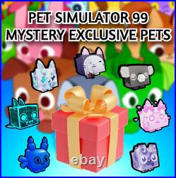 Random Exclusive Pets Bundle Pet Simulator 99 (10x 500x) Bundle Cheapest