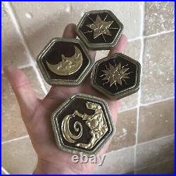 Resident Evil 1 Crests! Solid Resin Game Items