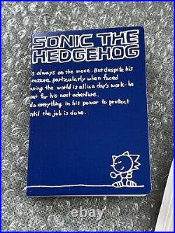 Sonic Channel Merch Card Case/Note Pad/Stickers Japanese (The Hedgehog) New