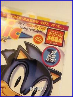 Sonic The Hedgehog Fleetway 1993 Super Rare Number 1 Comic Fantastic Condition