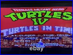 Super Nintendo SNES Turtles In Time Complete German Version Read Description