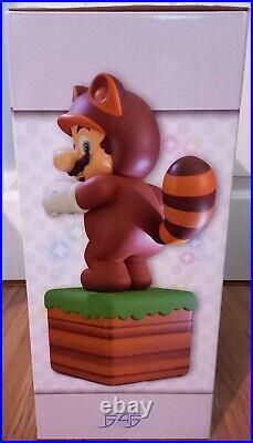 TANOOKI MARIO Figure Statue First 4 Figures NEW Complete Boxed Limited