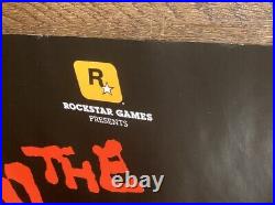 THE WARRIORS Rockstar Games Double Sided 2005 Store Poster Ajax James Remar