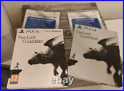 The Last Guardian Collectors Edition PS4 Statue, Book, No Game