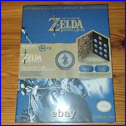 The Legend Of Zelda Breath Of The Wild Coin Collector's Album With 9 Coins