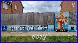 The Worlds Biggest GTA V Vinyl Bus Poster (35FT In Length) PS4, Xbox (Very Rare)