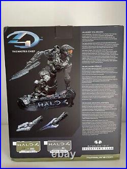 UK Halo 4 Cover/ Promo Art Master Chief Statue Mcfarlane Toys