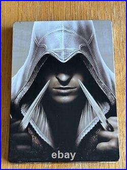 Ultra Rare Assassin's Creed Ezio Altair Steelbook Steel G1 PS3 With Manual