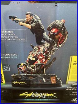 V IN ACTION STATUE ONLY Cyberpunk 2077 Collectors Edition PS4/5/Xbox One/SeriesX