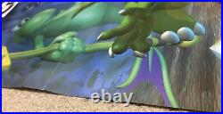 Video Game PROMO Poster CROC legend of the gobbos 1997 Games master Doublesided